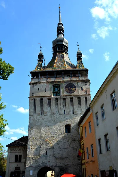  Eski kule. Ortaçağ Şehir Sighisoara