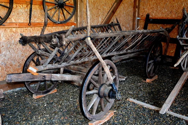 Αγροτικό Μουσείο Στο Dumbrava Σιμπιούλιουι Τρανσυλβανία Dumbrava Σιμπιούλιουι Μουσείο Peasant — Φωτογραφία Αρχείου