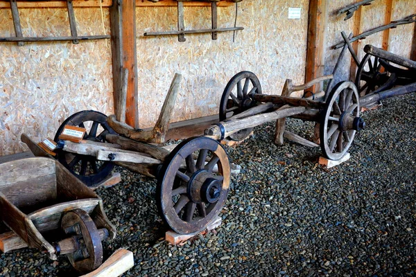 Museu Camponês Dumbrava Sibiului Transilvânia Dumbrava Sibiului Museu Camponês Romeno — Fotografia de Stock