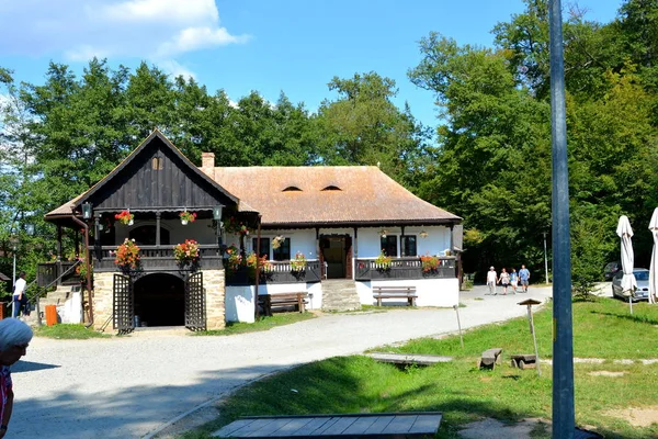 Museu Camponês Dumbrava Sibiului Transilvânia Dumbrava Sibiului Museu Camponês Romeno — Fotografia de Stock