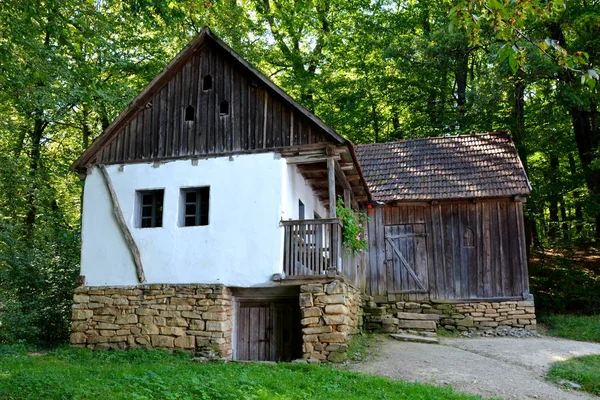 Museo Campesino Dumbrava Sibiului Transilvania Dumbrava Sibiului Museo Campesino Rumano — Foto de Stock