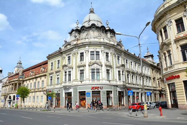 Urbane Landschaft Der Rumänischen Stadt Cluj Napoca Klausenburg Siebenbürgen Rumänien — Stockfoto