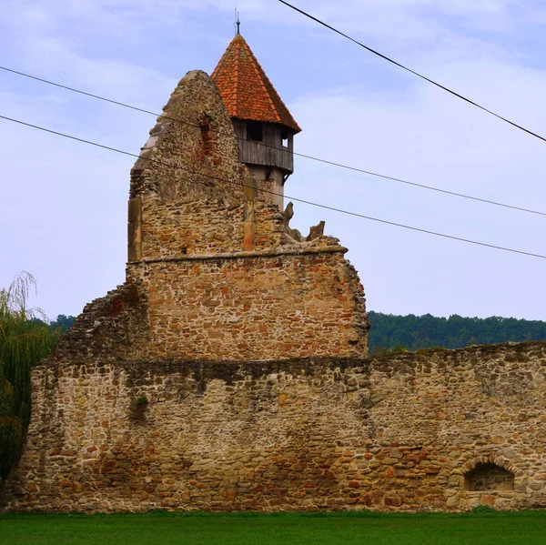 Ruins Medieval Cistercian Abbey Transylvania Cra Monastery Former Cistercian Benedictine Royalty Free Stock Images