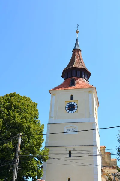 Befestigte Sächsische Kirche Dorf Bod Siebenbürgen Rumänien — Stockfoto