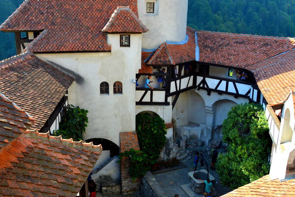  Bran castle, home of Dracula, Brasov, Transylvania