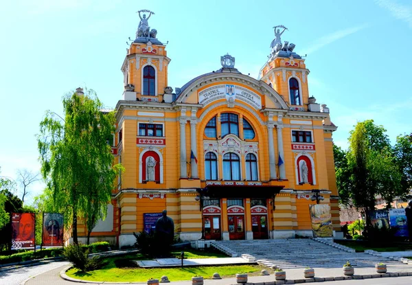 Αστικό Τοπίο Στην Παλιά Ρουμανική Πόλη Cluj Napoca Klausenburg Τρανσυλβανία — Φωτογραφία Αρχείου