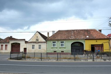 Köyün Vulcan tipik evlerde. Beri onun 1377 bu kurucu Burzenland alanındaki en önemli köylerinden olduğu yere güçlü Transilvanya Sakson toplum