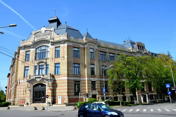 Typische Stadtlandschaft Der Stadt Cluj Napoca Transsilvanien Ist Eine Schöne — Stockfoto