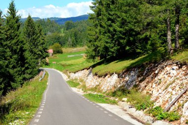 Apuseni Dağları, Transilvanya, Romence Occidentali olarak da bilinir Western Romen Karpatlar ait peyzaj. Yaklaşık 400 mağaralar Apuseni dağlar var