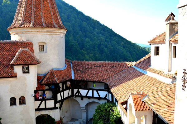 Castillo de salvado, hogar de Drácula, Brasov, Transilvania —  Fotos de Stock