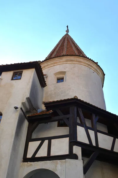 Castillo de salvado, hogar de Drácula, Brasov, Transilvania — Foto de Stock