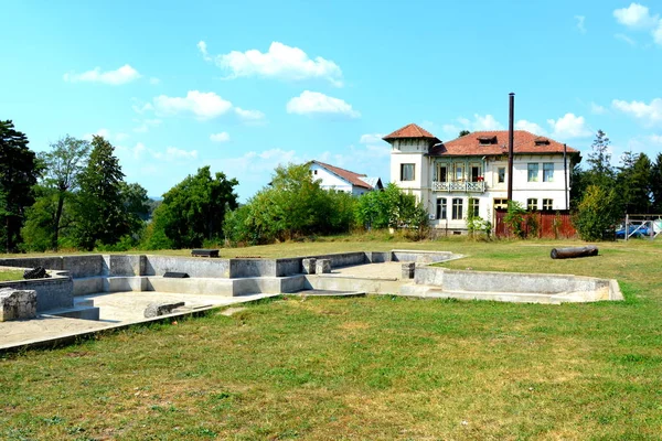 Küçük Trianon Gheorghe Grigore Cantacuzino Saray Kalıntıları Floresti Küçük Trianon — Stok fotoğraf