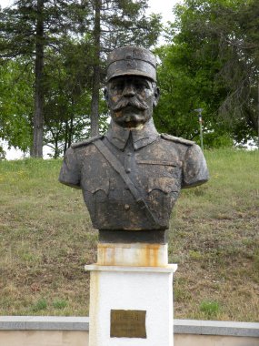 Bir kahraman Marasesti, ı. Dünya Savaşı, Romanya üzerinden anıt heykeli.
