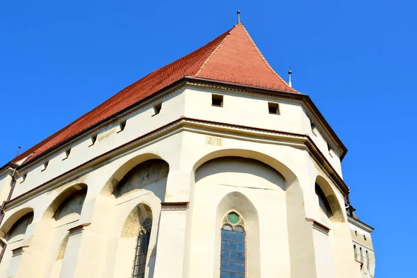 Chiesa Medievale Fortificata Saschiz Keisd Transilvania Chiesa Fortificata Una Chiesa — Foto Stock