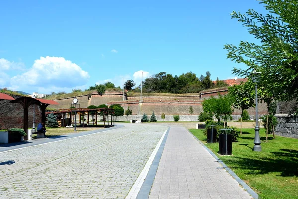 Fortaleza medieval Alba Iulia, Transilvania . —  Fotos de Stock