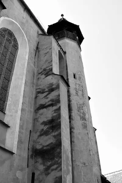 Igreja medieval fortificada Biertan, Transilvânia . — Fotografia de Stock