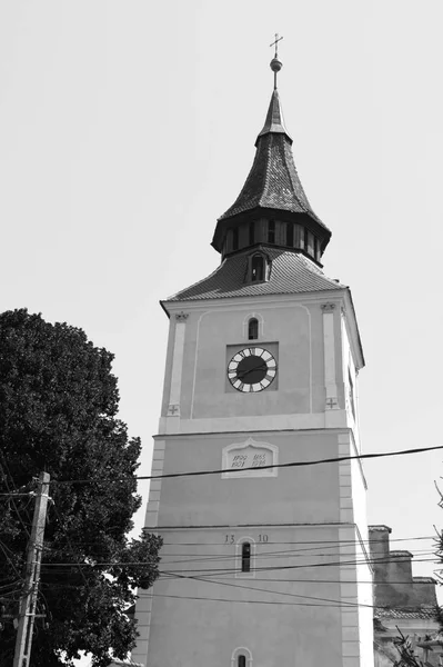 Укріплений саксонських церква в селі БПК, Трансільванії — стокове фото