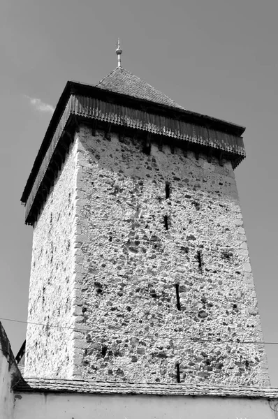  Sakson Ortaçağ kilise Homorod, Transilvanya güçlendirilmiş