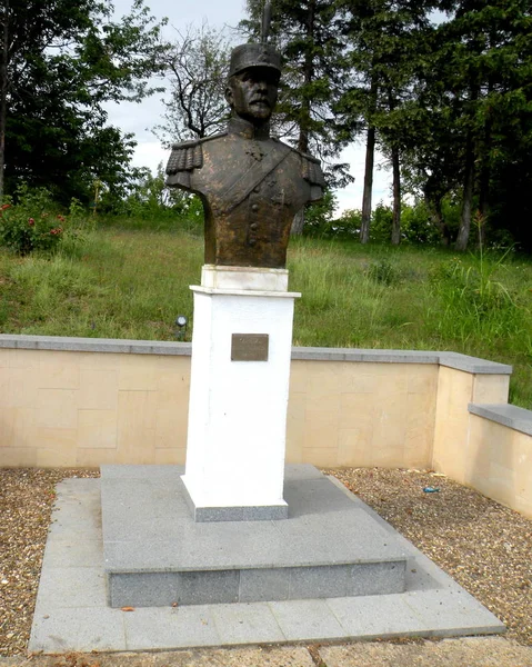 Statue Hero Marasesti Memorial Wwi Romania — Stock Photo, Image