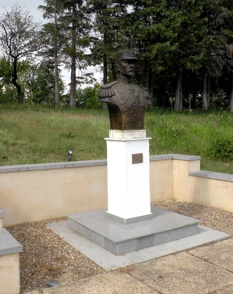 Estátua Herói Marasesti Memorial Primeira Guerra Mundial Roménia — Fotografia de Stock