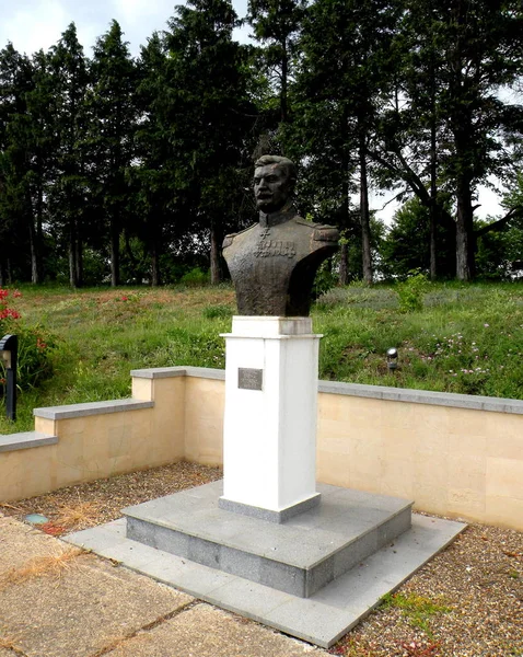 Estátua Herói Marasesti Memorial Primeira Guerra Mundial Roménia — Fotografia de Stock