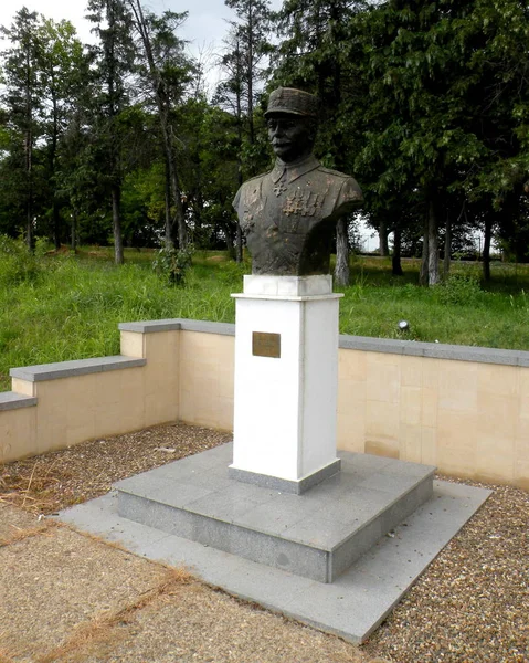 Estátua Herói Marasesti Memorial Primeira Guerra Mundial Roménia — Fotografia de Stock