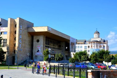  Ortaçağ Kalesi Alba Iulia, Transilvanya.