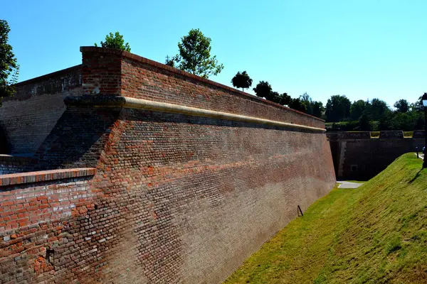 Medeltida fästning Alba Iulia, Transsylvanien. — Stockfoto