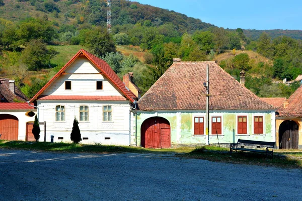 Mittelalterliche befestigte sächsische Kirche saschiz keisd, Transsilvanien — Stockfoto
