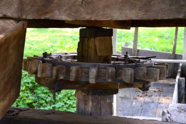 Dişliler. Dumbrava Sibiului, Transilvanya 'daki Köylü Müzesi