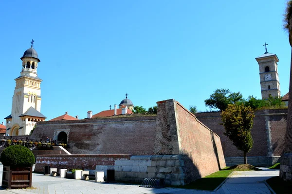 Medieval fortress Alba Iulia, Transylvania.