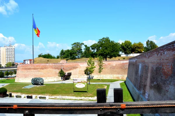 Middeleeuwse vesting Alba Iulia, Transsylvanië. — Stockfoto