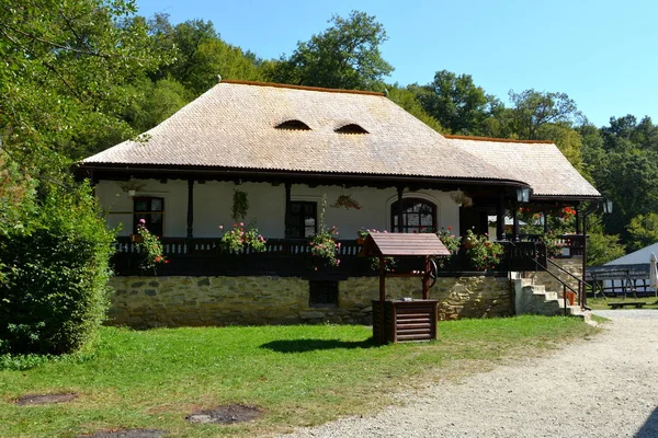Boerenmuseum in Dumbrava Sibiului, Transsylvanië — Stockfoto