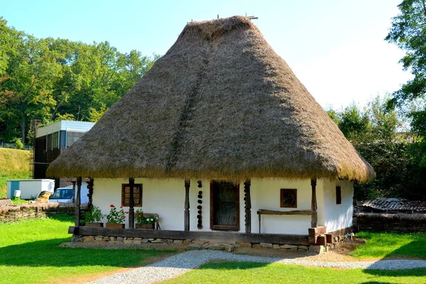 Museo Campesino en Dumbrava Sibiului, Transilvania —  Fotos de Stock