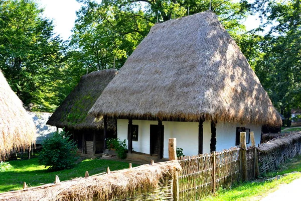 Museo Campesino en Dumbrava Sibiului, Transilvania —  Fotos de Stock