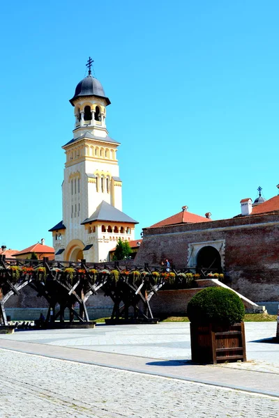 Medieval fortress Alba Iulia, Transylvania.