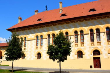 Ortaçağ Kalesi Alba Iulia, Transilvanya.