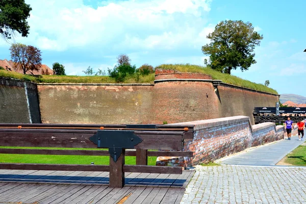 Medieval fortress Alba Iulia, Transylvania. — Stock Photo, Image