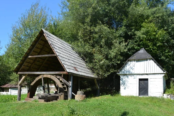 Muzeum staré římské Zlatého dolu Rosia Montana, Transylvánie — Stock fotografie