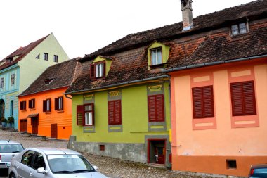 Medieval saxon city Sighisoara, Transylvania, Romania