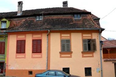 Medieval saxon city Sighisoara, Transylvania, Romania