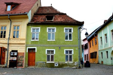 Medieval saxon city Sighisoara, Transylvania, Romania