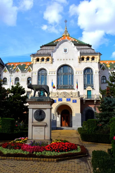 Rathaus in Targu Mures, Siebenbürgen — Stockfoto