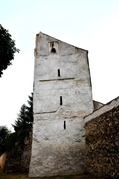 Iglesia Medieval Fortificada Saxon Codlea Más Grande Región Histórica Burzenland —  Fotos de Stock