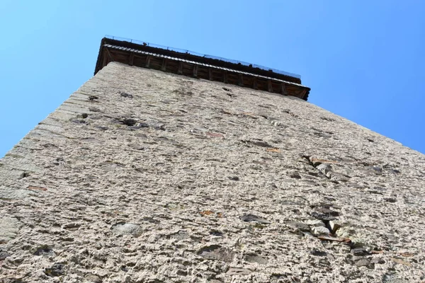 Igreja medieval de saxão fortificado Homorod, Transilvânia — Fotografia de Stock