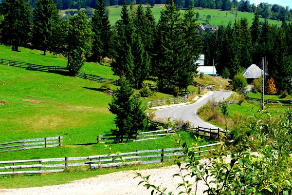 Paysage dans les montagnes d'Apuseni, Transylvanie — Photo