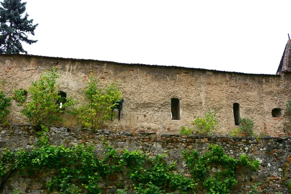 Medeltida befäst kyrka Cristian, Transsylvanien — Stockfoto