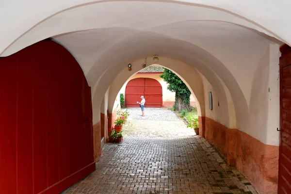 Medieval fortified church Cristian, Transylvania