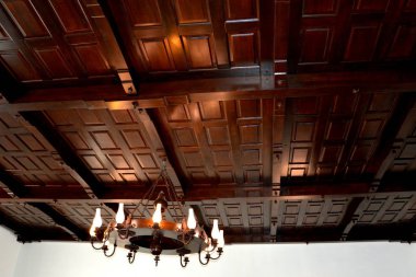 Ortaçağ Kalesi Fagaras, Transilvanya. Kalenin Müzesi.