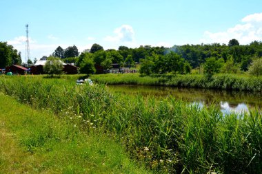 Transilvanya, Romanya ovalarında tipik kırsal manzara